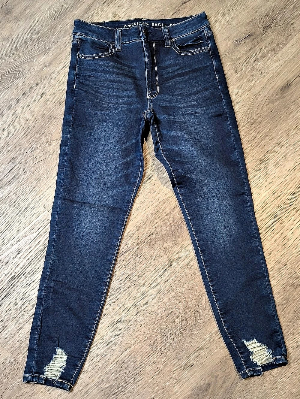 S1238 Jegging High Rise Skinny Fit Stretch American Eagle Women's Sizes 6 Jeans